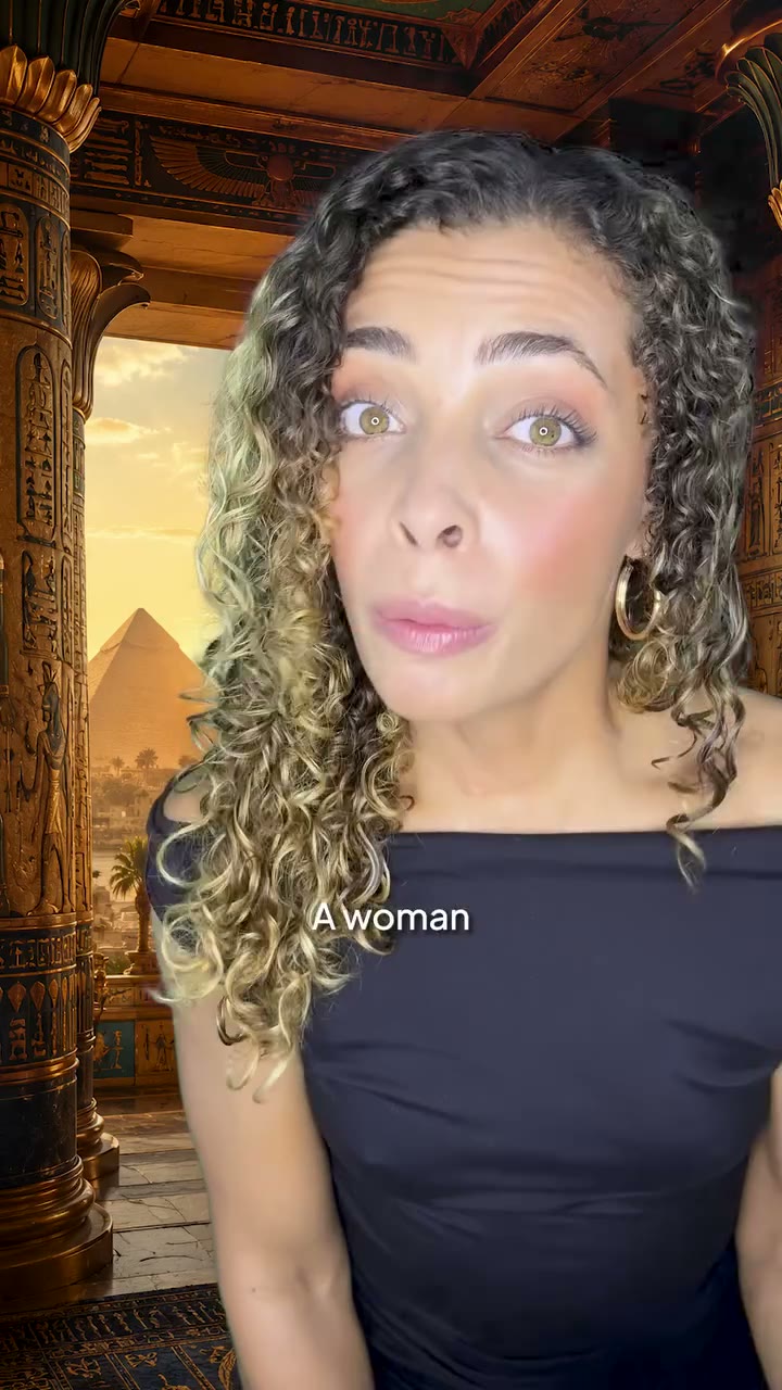 Still from the Hello Nancy history class edit